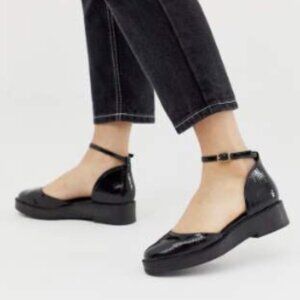 Plateform flat shoes